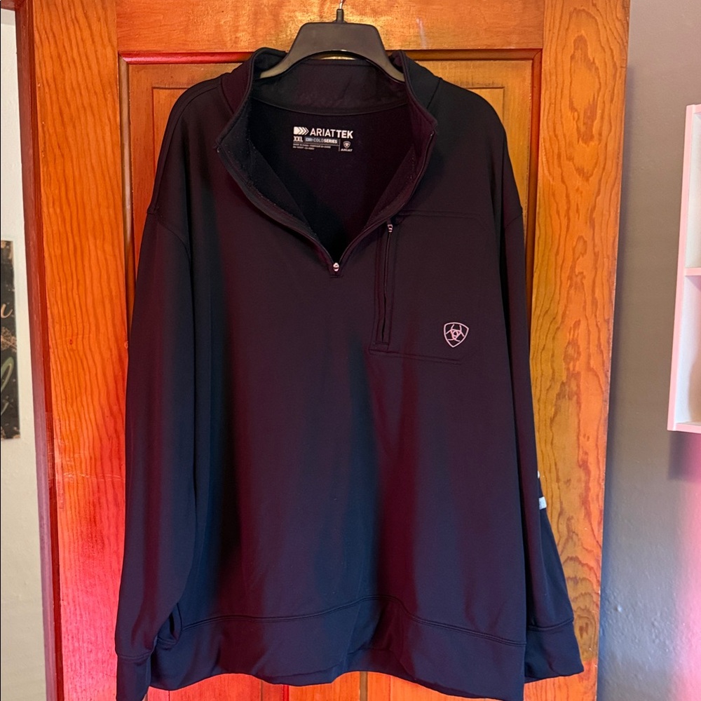 Ariat Black Quarter-Zip Jacket
